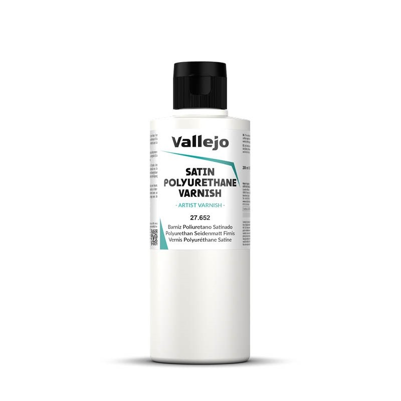 Vallejo Polyurethane Varnish - Satin (200ml)