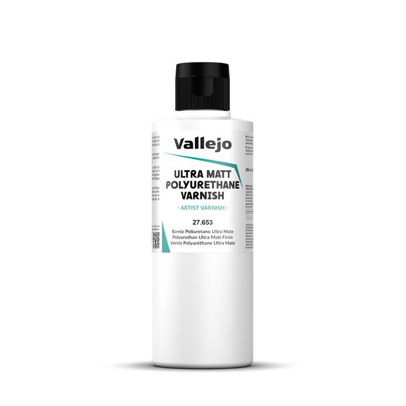 Vallejo Polyurethane Varnish - Ultra Matt (200ml)
