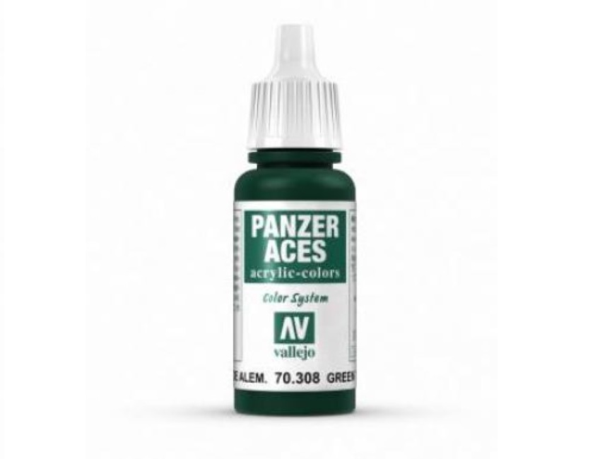 Vallejo German Green Tail Light paint pot