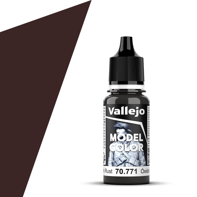 LifeColor Farbe UA701 'Rust Dark Shadow' – Schimmernde Modellfarbe Für Miniaturen, Dioramen & Modellbau!