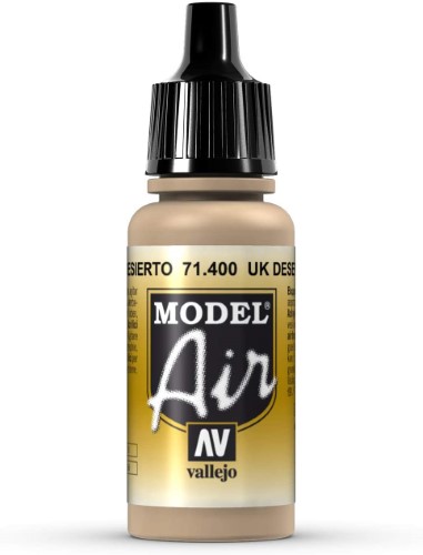 Vallejo UK Desert Pink paint pot
