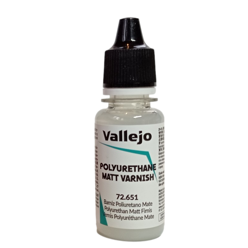 Vallejo Game Color 72.651 Matt Polyurethane Varnish