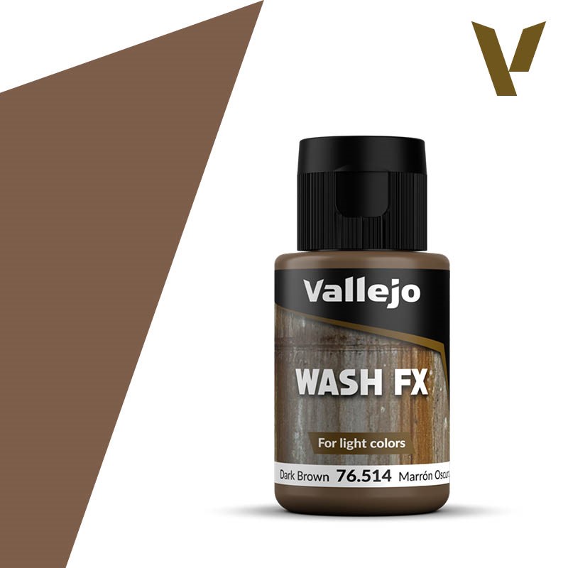Vallejo Dark Brown paint pot