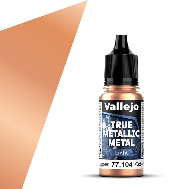 Vallejo Ancient Copper - Light paint pot