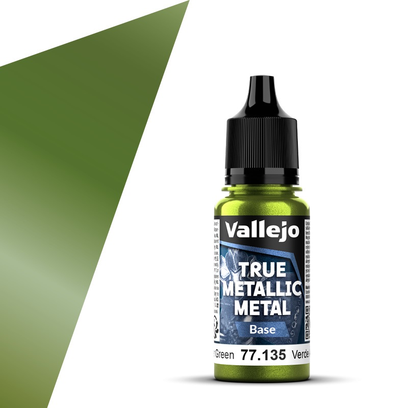 Vallejo Amber Green - Base paint pot