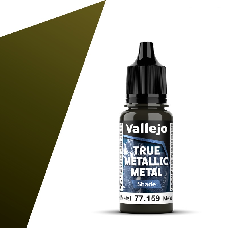 Vallejo Aged Metal - Shade paint pot