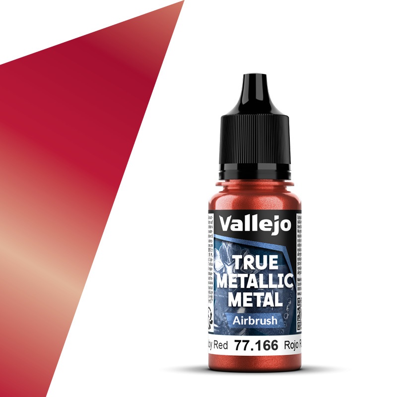 Vallejo Ruby Red - Airbrush paint pot