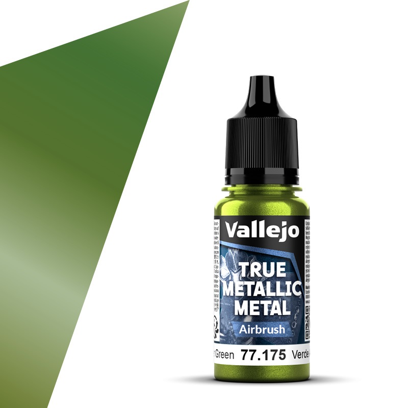 Vallejo Amber Green - Airbrush paint pot