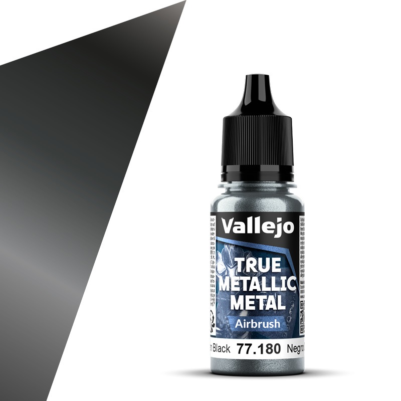 Vallejo Obsidian Black - Airbrush paint pot