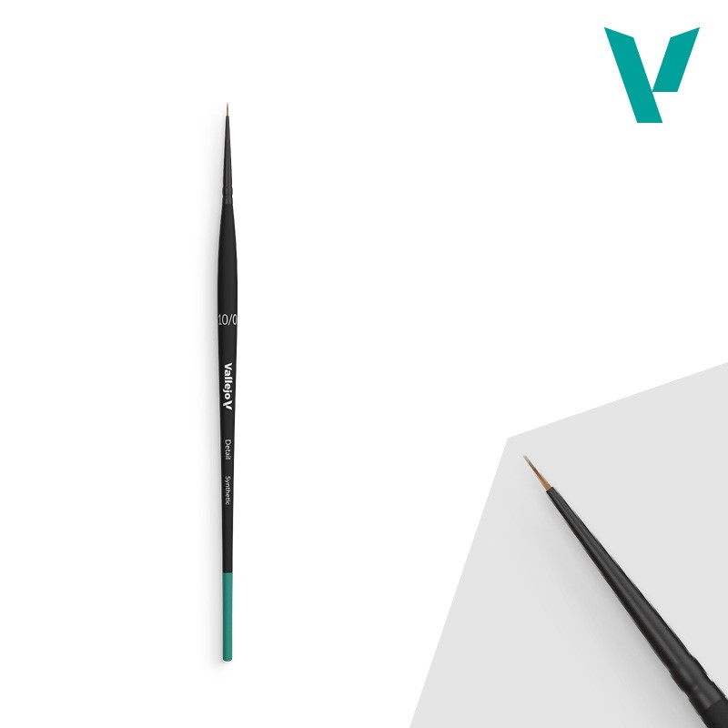 Vallejo AV Detail - Round Synthetic Brush No. 10/0