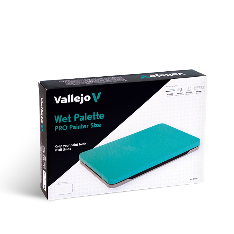 Vallejo Pro Painter Size Wet Palette Set