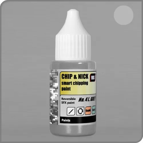 VMS Chip & Nick Paint No.4 Light Grey paint pot