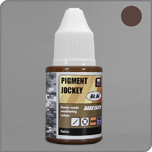 VMS Pigment Jockey 4 Dark Earth Weathering Liquid paint pot