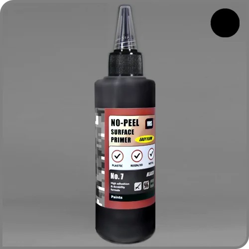 VMS No-Peel Primer No.7 Black paint pot