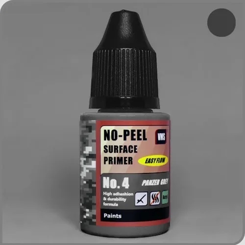 VMS No-Peel Primer No.4 Panzer Grey paint pot