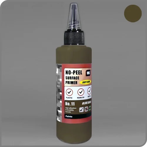 VMS No-Peel Primer No.11 Olive Drab paint pot