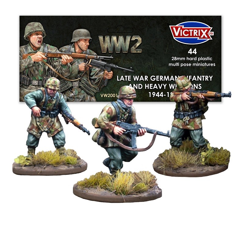 Victrix Late War German Infantry and Heavy Weapons