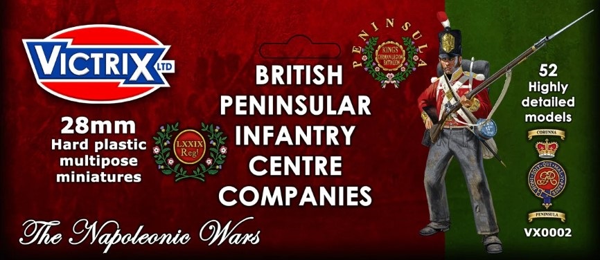 Victrix British Peninsular Infantry Centre Company