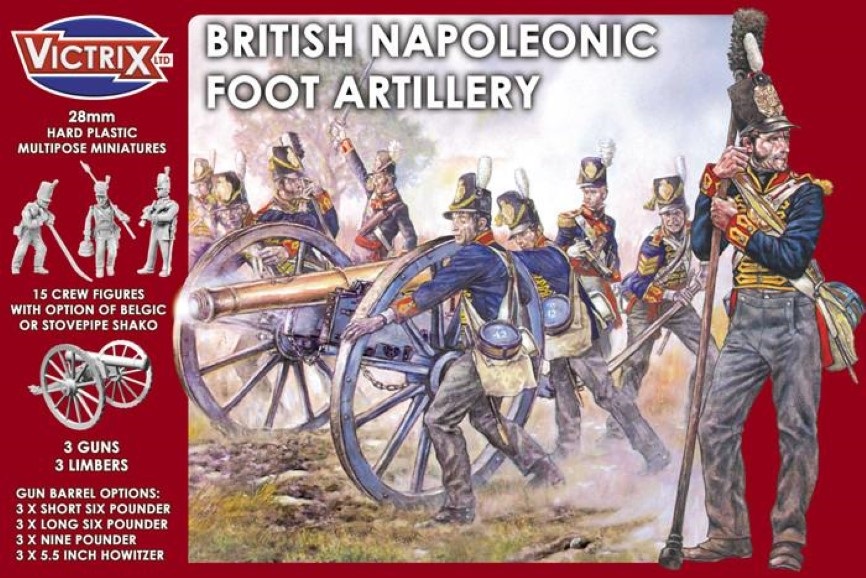 Victrix British Napoleonic Foot Artillery