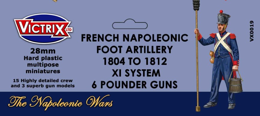 Victrix French Napoleonic Artillery 1804-1812 XI System