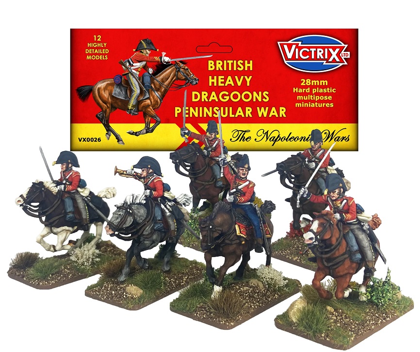 Victrix British Heavy Dragoons Peninsular War