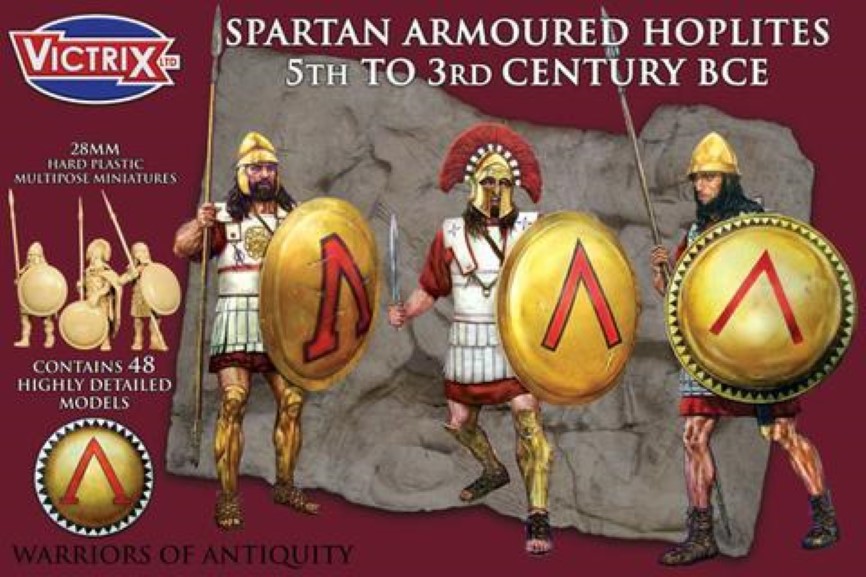 Victrix Ancient Greek Spartan Armoured Hoplites