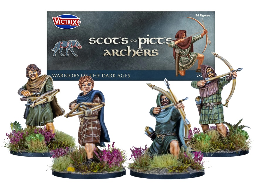 Victrix Dark Age Scots / Picts Archers and Crossbowmen