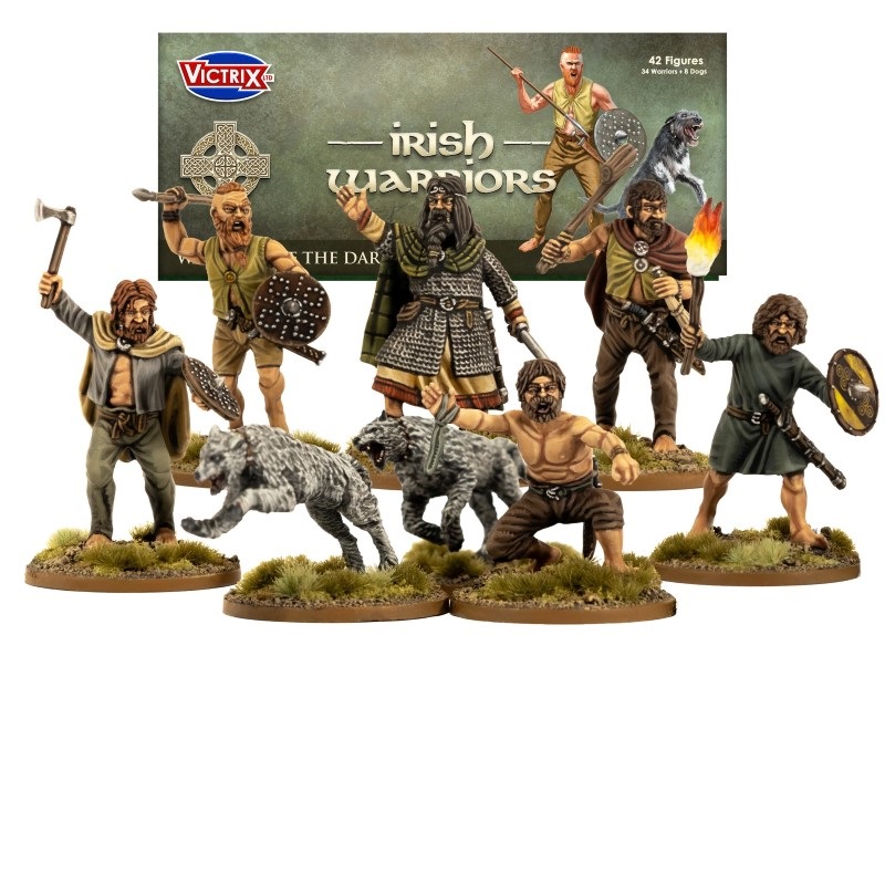 Victrix Dark Age Irish and Dogs