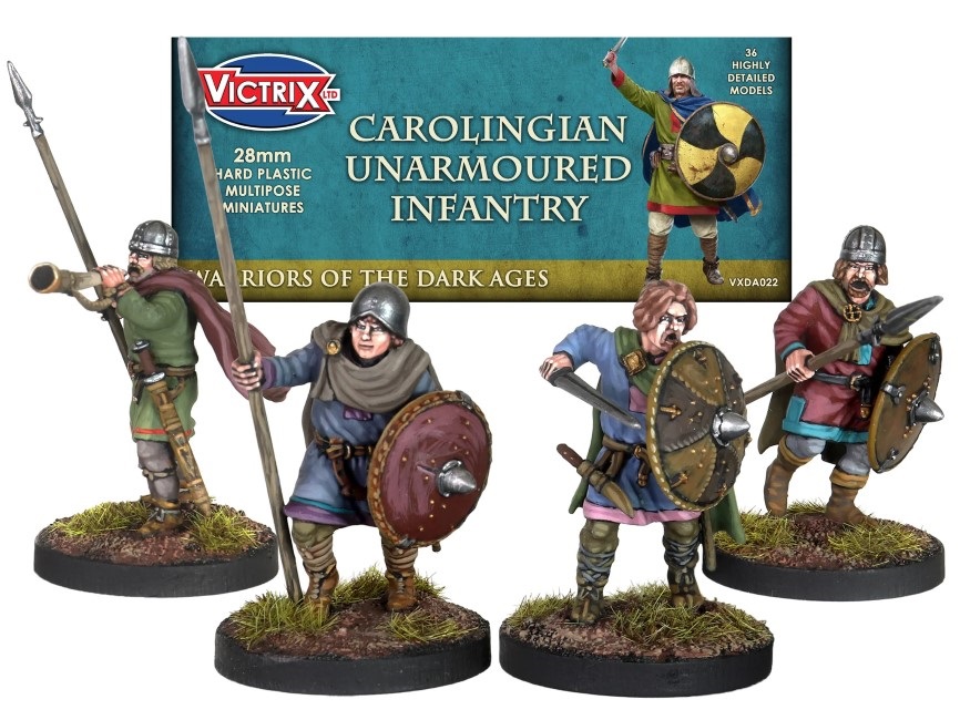Victrix Carolingian Unarmoured Infantry