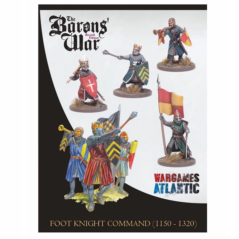 Wargames Atlantic Foot Knight Command (1150-1320)