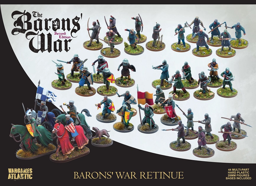 Wargames Atlantic The Barons War Retinue Box
