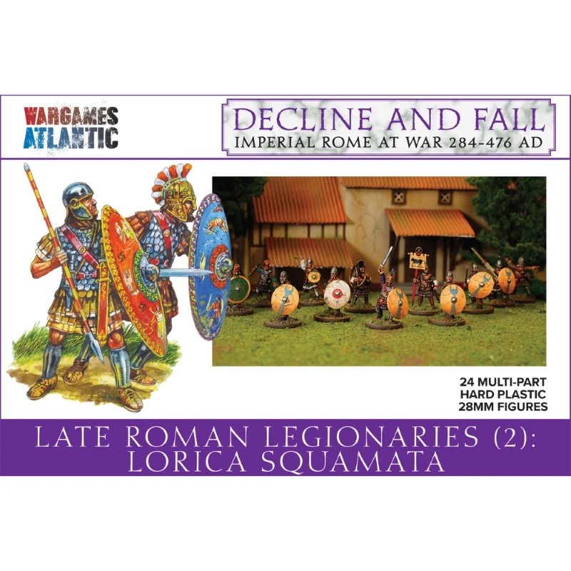 Wargames Atlantic Late Roman Legionaries (2) Lorica Squamata