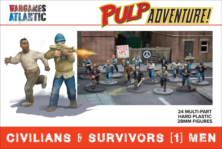 Wargames Atlantic Civilians & Survivors (1): Men