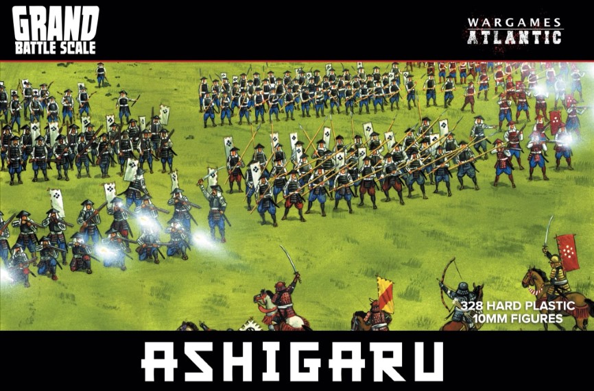 Wargames Atlantic 10mm Ashigaru