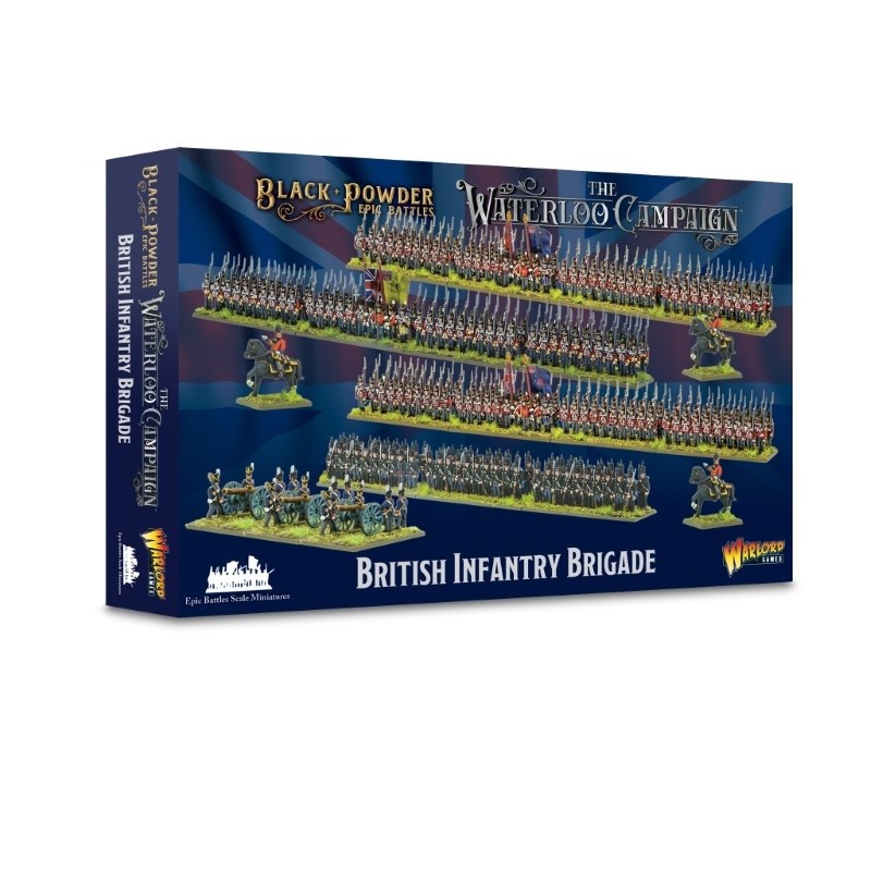 Black Powder Epic Battles: Waterloo - British Infantry Brigade
