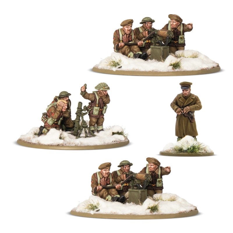 Warlord Games Bolt Action - Fallschirmjäger Winter Heavy Weapons Platoon (neuf)