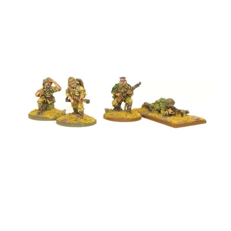 Imperial Japanese Sniper and Flamethrower Teams