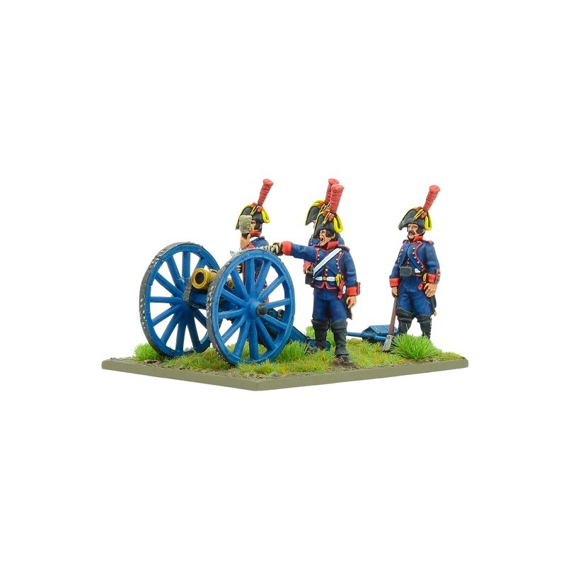 Napoleonic Spanish foot artillery howitzer