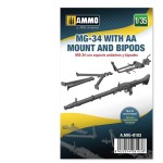 Mig Ammo 1/35 Scale MG-42 with Half-Track Mount and Bipods - snmstuff.co.uk