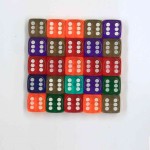 12mm Opaque Spot Dice - Pack of 25 Assorted Colours - snmstuff.co.uk